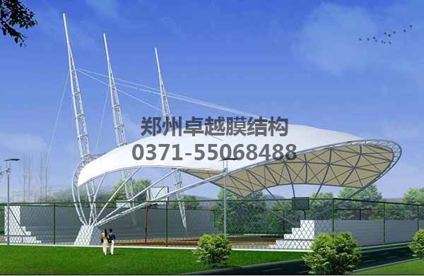 籃球場膜結(jié)構頂棚設計賞析二