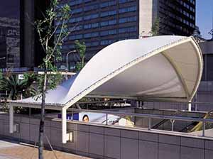 膜結(jié)構(gòu)出入口有幾種類型及其應(yīng)用案例？