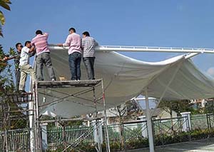 <font color='red'>膜結(jié)構(gòu)車(chē)棚</font>施工與使用過(guò)程中的注意事項(xiàng)