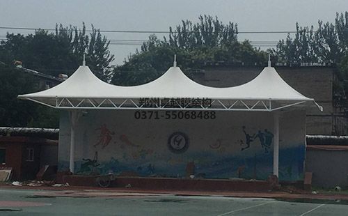 秦皇島職業(yè)技術(shù)學院膜結(jié)構(gòu)看臺