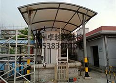 浙江衢州化工廠酸罐膜結(jié)構頂棚