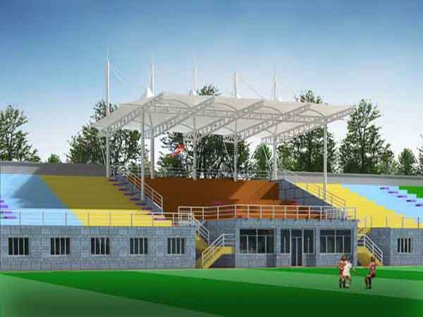 合肥張拉膜看臺【工程案例】專業(yè)生產廠家