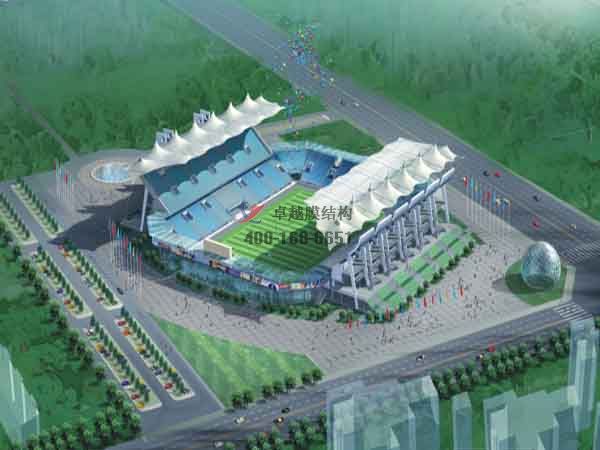 黃山市張拉膜看臺【工程案例】專業(yè)生產廠家