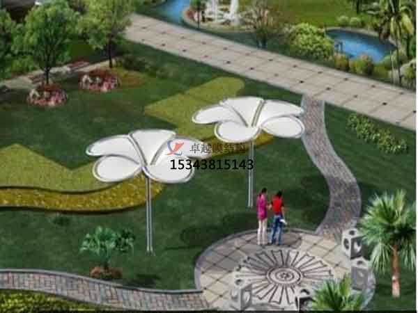 開封<font color='red'>張拉膜結(jié)構(gòu)</font>景觀設(shè)計施工【案例圖片】