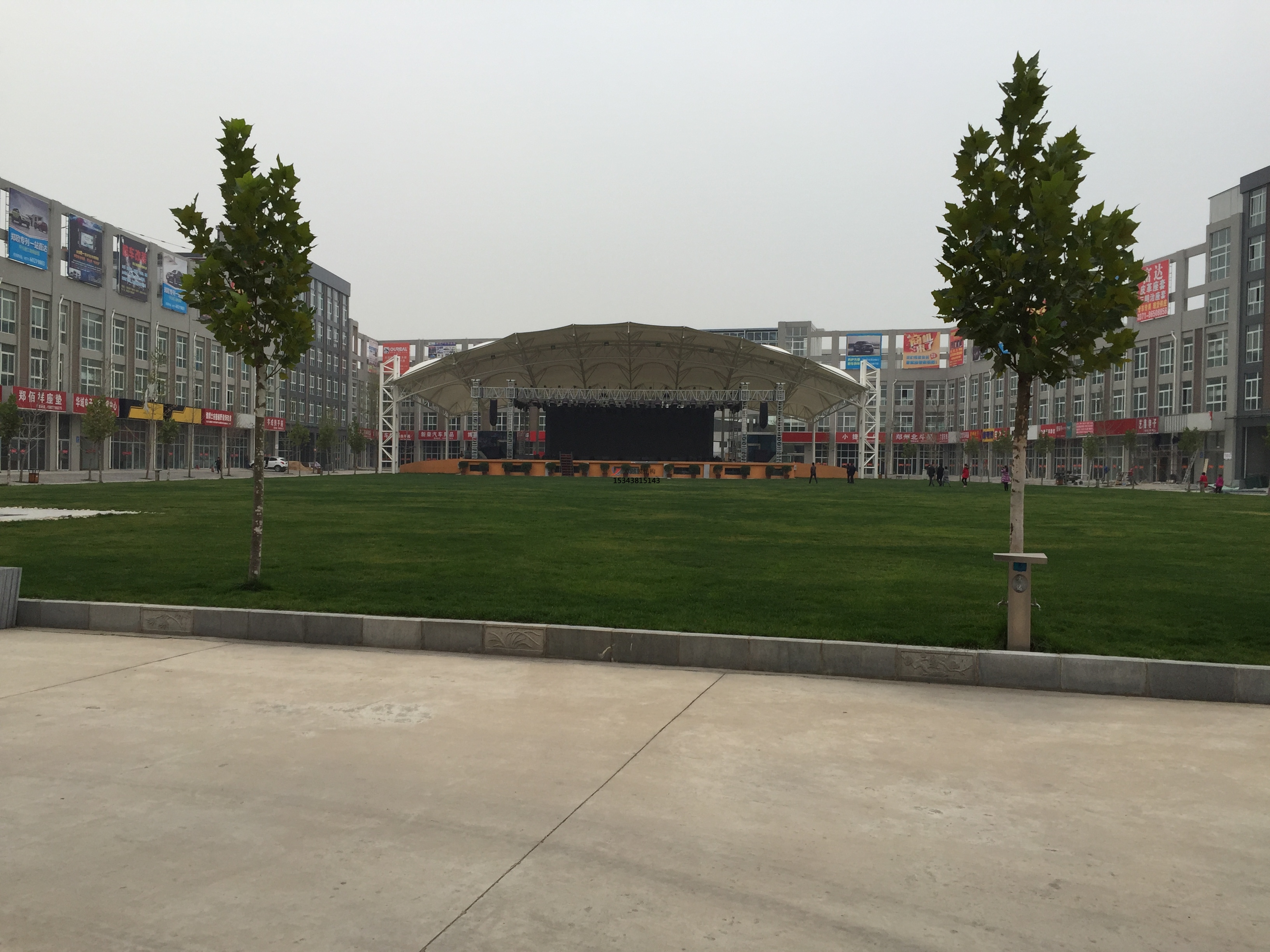 朝陽膜結(jié)構(gòu)舞臺【生產(chǎn)設計】