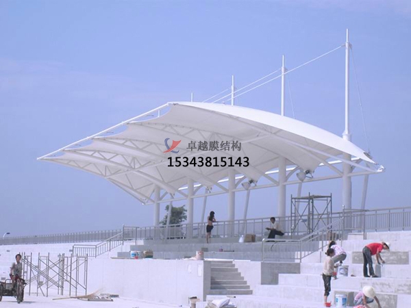 嵐皋<font color='red'>膜結(jié)構(gòu)看臺</font>/舞臺/主席臺設計施工
