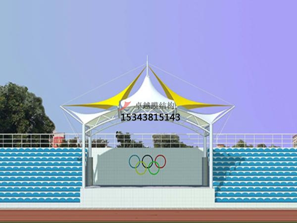 子洲<font color='red'>膜結(jié)構(gòu)看臺</font>/舞臺/主席臺設計施工