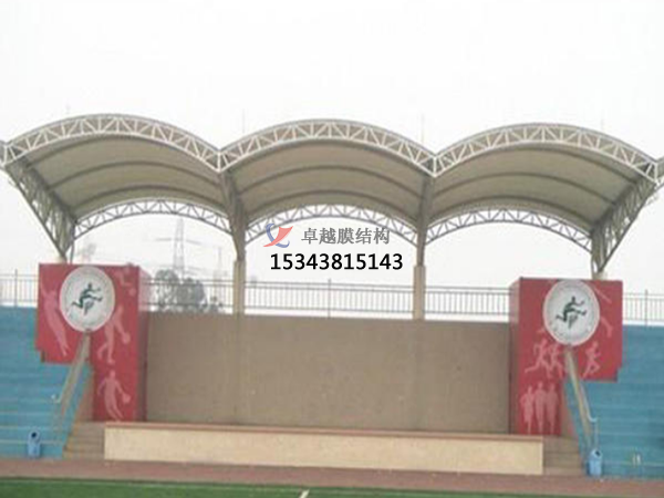 綏德<font color='red'>膜結(jié)構(gòu)看臺</font>/舞臺/主席臺設計施工