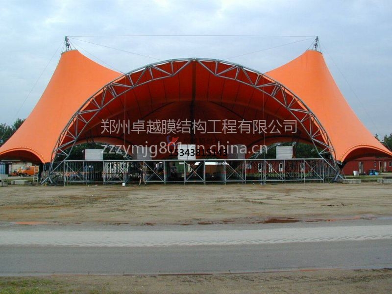 膜結(jié)構主席臺案例一