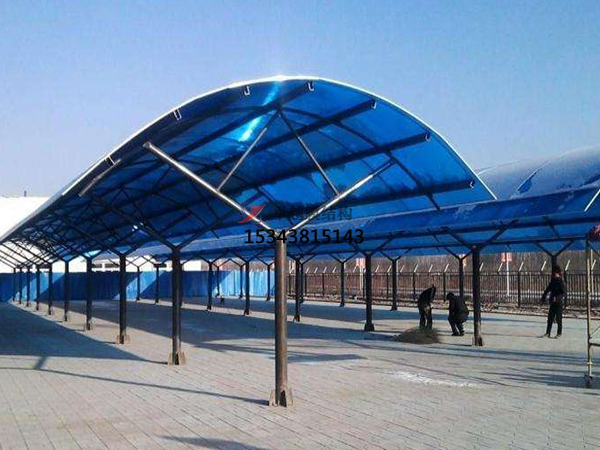 寧陵<font color='red'>膜結構車棚</font>【生產設計】