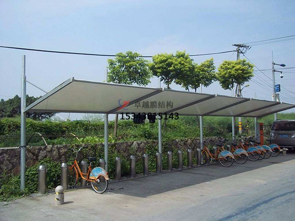 會寧膜結構停車棚【設計生產(chǎn)安裝】