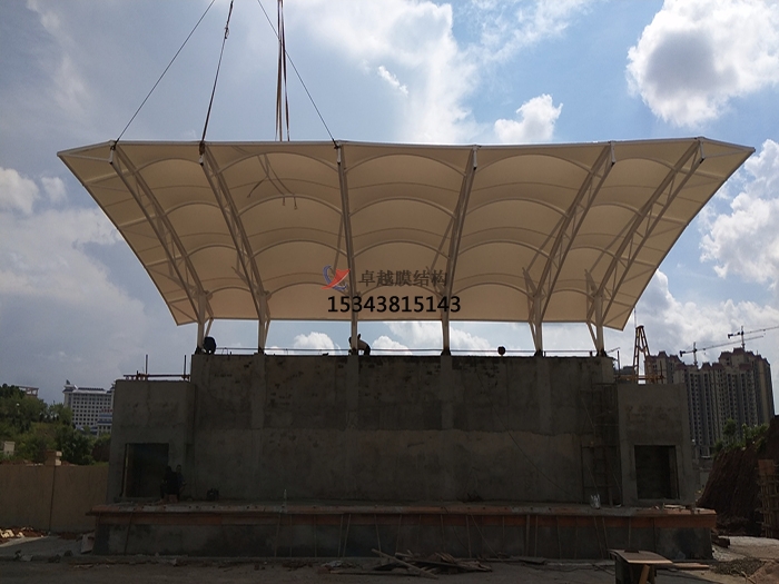 廣西玉林實驗中學膜結(jié)構主席臺