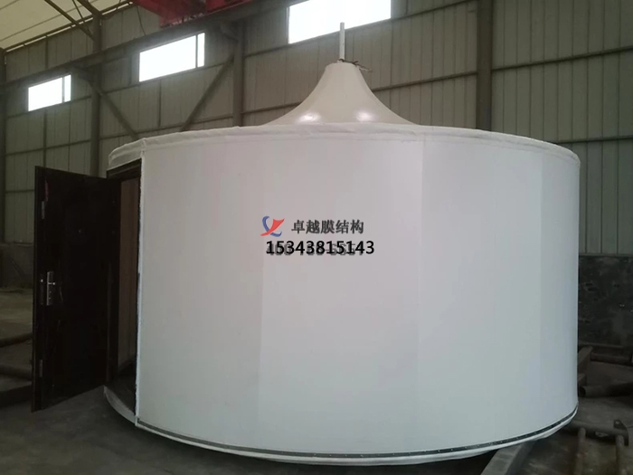 駐馬店藥業(yè)二分廠污水池膜結(jié)構頂蓋