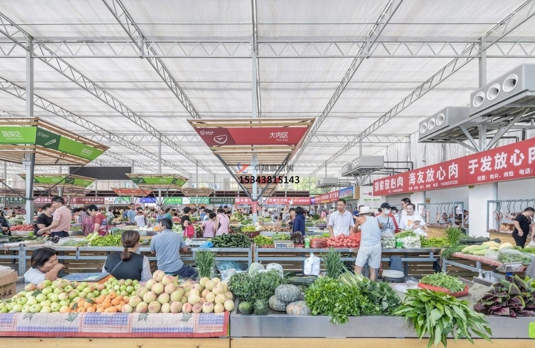 樂山膜結(jié)構(gòu)公司【農(nóng)貿(mào)市場(chǎng)膜結(jié)構(gòu)頂棚】樂山膜結(jié)構(gòu)廠家