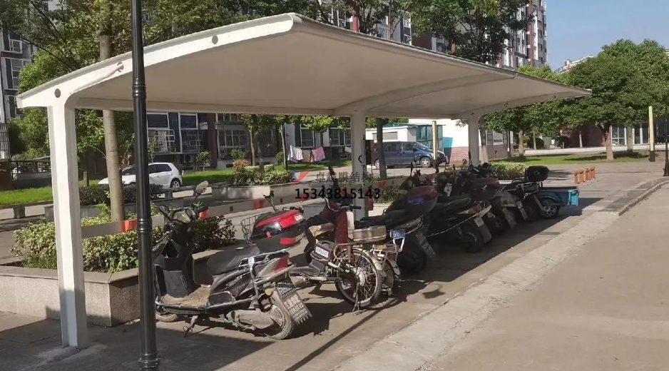 膜結(jié)構(gòu)自行車棚