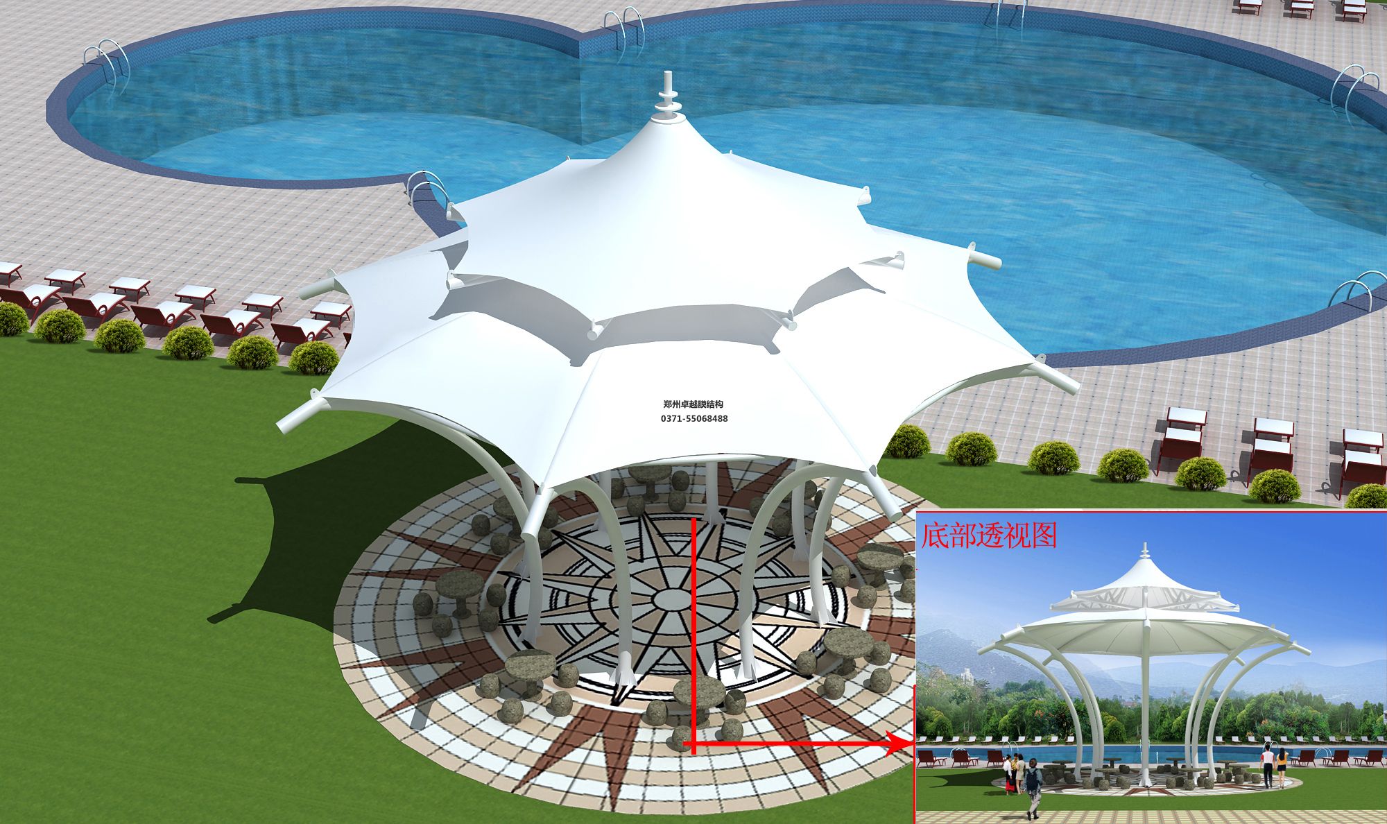 高爾夫膜結(jié)構(gòu)的預(yù)算方法