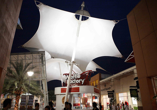 膜結(jié)構(gòu)雨棚